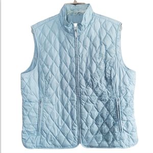 Women's Eddie Bauer Goose down aqua jacket. Size XL.
